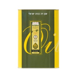 שמן זית טרי מסונן 2026 — קורונייקי 18 ליטר | הזמנה מראש: חלוקה נובמבר–דצמבר 2026